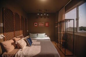 Room - 1BR Stylish Seaview Apartment Near The Beach (San Fernando City)