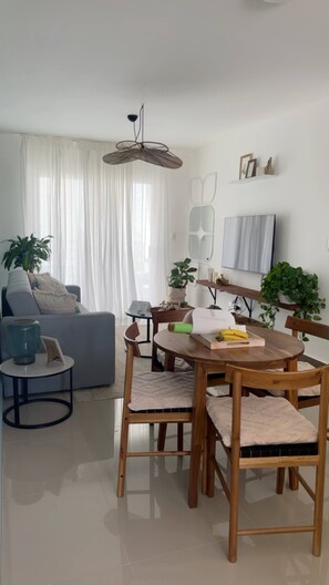 Living area - Modern 2 Bedroom Apart and Pool in Punta Cana (Punta Cana)