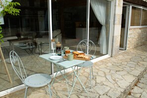 Restauration en plein air
