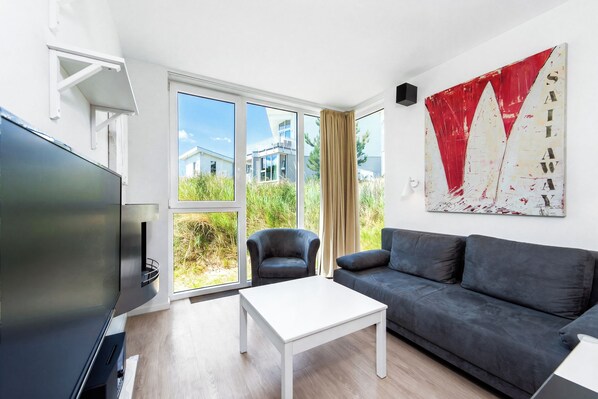 Wohnzimmer mit Sofaecke