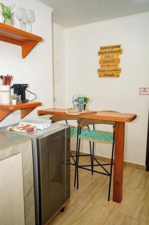Interior - Posada Kotnat: 1-Bedroom Apartment with Garden Views (San Andrés Isla)