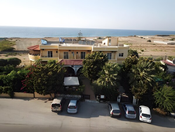 Exterior - Room '2 Double Sea View' with sea view and private balcony (Κάμειρος Σκάλα)