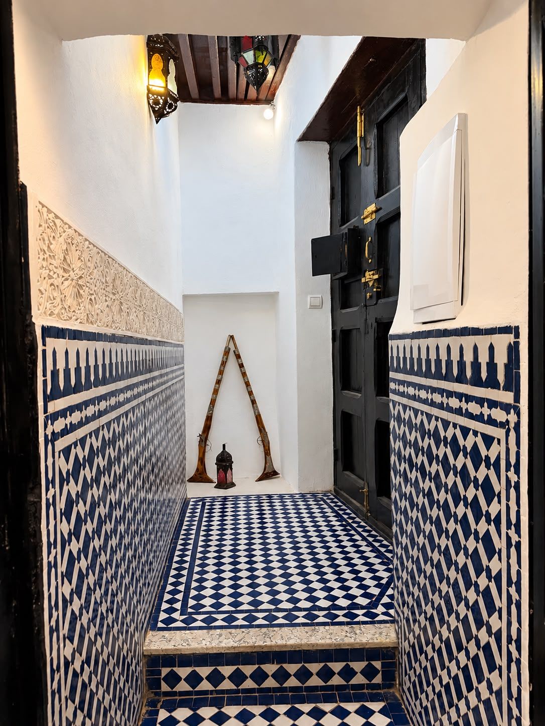 Detalhe da parte interna