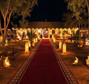 Espace banquet en plein air