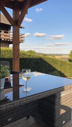 Terrace/patio - Cozy Chalet near Durbuy (Somme-Leuze)