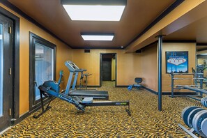 Gym: Keep your fitness routine going in this convenient workout area, perfect for staying active before heading out to enjoy the rest of your day. - Breathtaking mountain-view home w/ exclusive pool! (Goodlettsville)