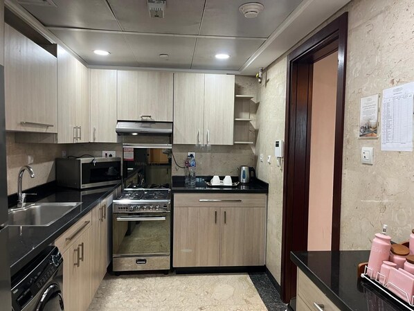 Private kitchen - VESTA - Standard Suite - 2BR - City View (Cairo)