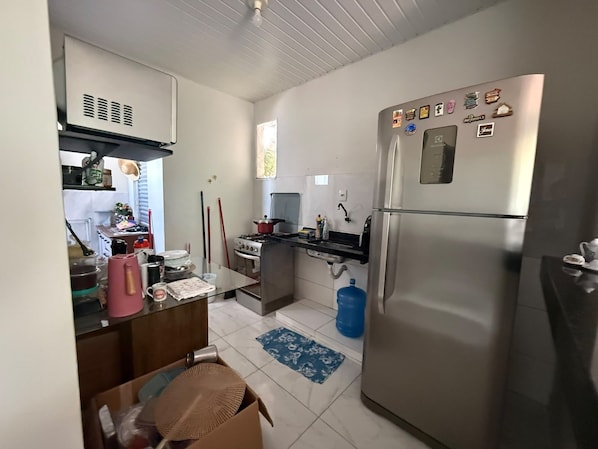 Private kitchen - Comfortable apartment 300 m from Ananindeua City Hall, 2 bedrooms, parking. (Ananindeua)