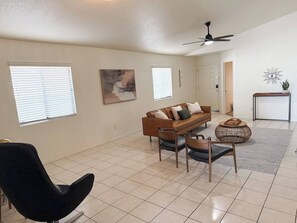 Living area - Family-Friendly Home Near Fort Huachuca with Fire Pit + Playroom (Sierra Vista)