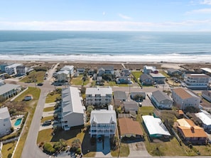 Front of property - The Bent Palm (Kure Beach)