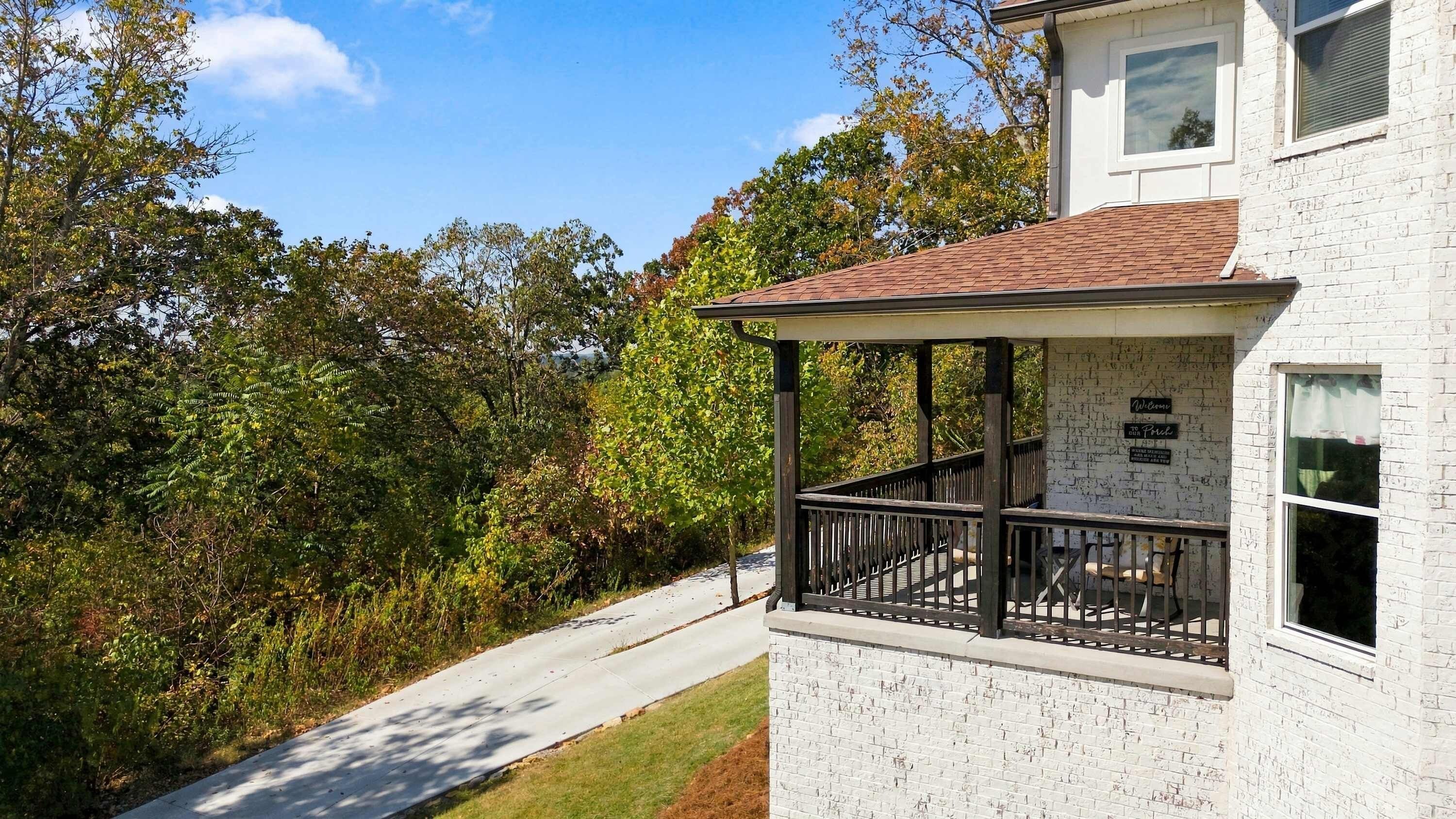 Start your morning with coffee and peaceful ridge-top views.