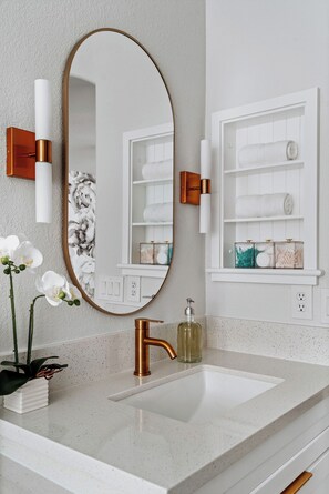 Bathroom - Stylish + Cozy Designer Home; Near Strip w/ EV2 (Las Vegas)