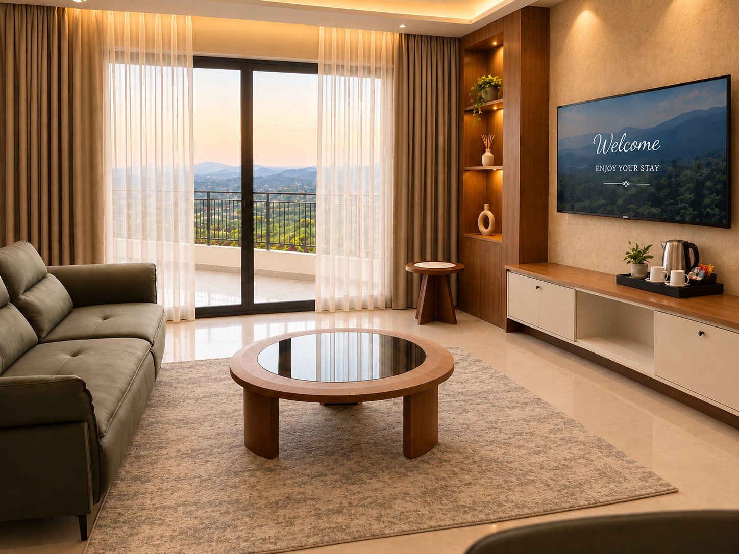 Área de sala de estar