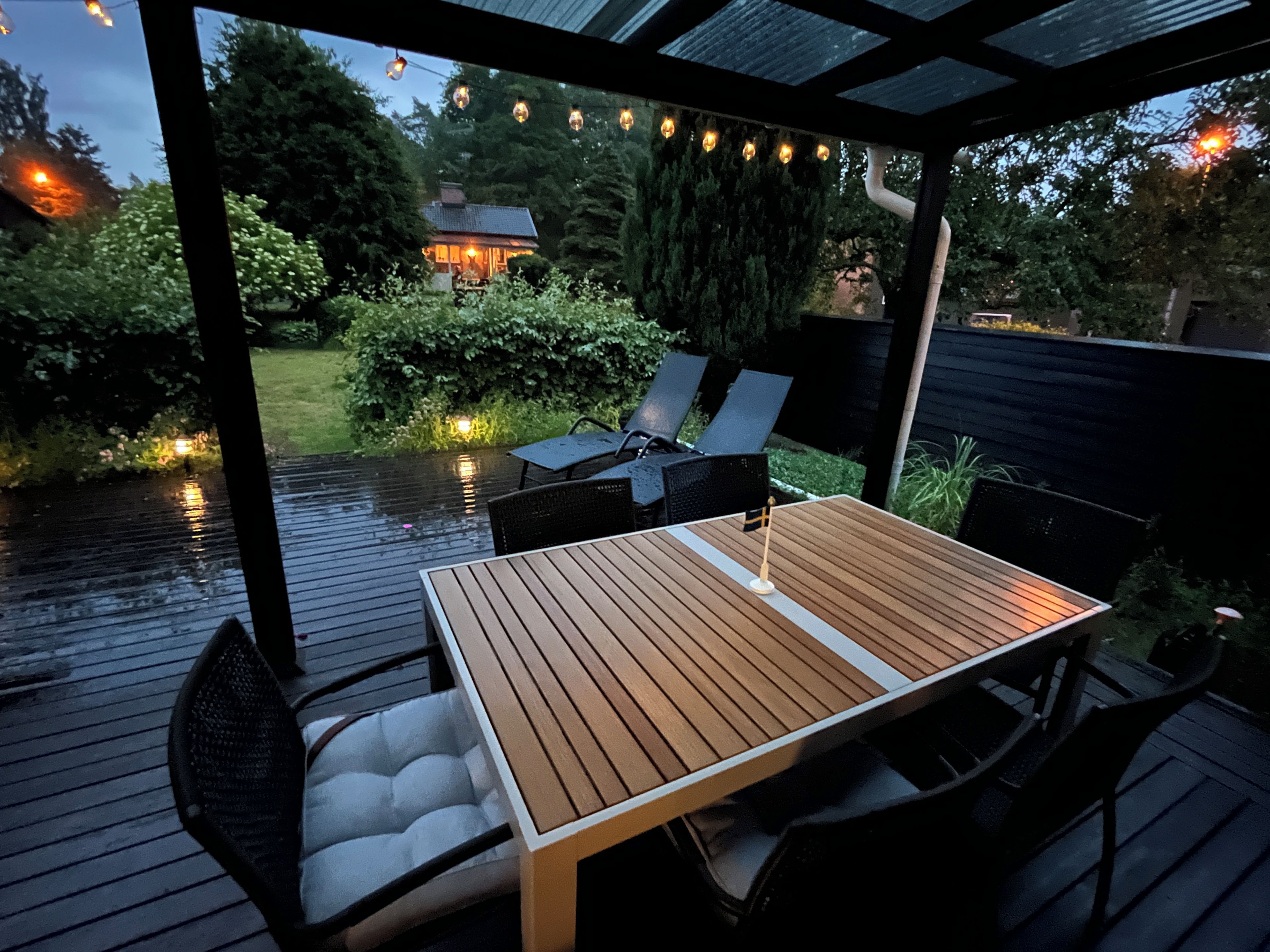 Outdoor dining