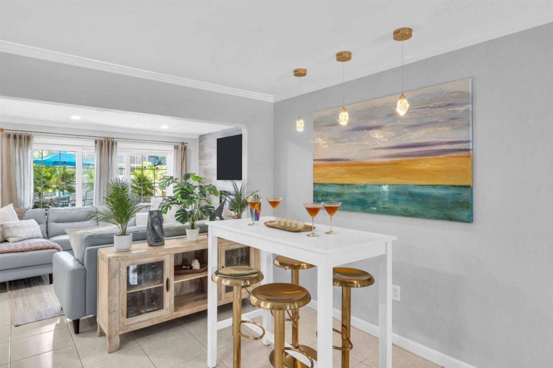 enjoy the homes open layout with plenty of spaces to gather