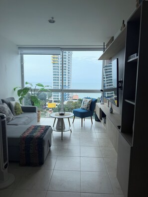 Living area - Stylish Ocean-View Getaway (Las Lajas)