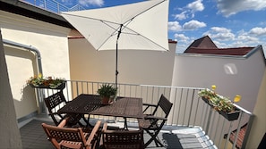 Outdoor dining - Vrbo Property (Torgau)
