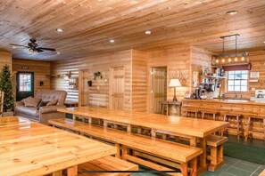Interior - Glamping Cabin 3 | Cozy Queen Retreat Near Trails (Bessemer Township)