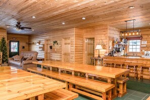 Interior - The Loft | Private Apartment on Nordic Ski Trails (Bessemer Township)