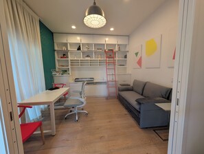 Living area - 3BR + Office near Venice Beach, Monthly stays (Marina del Rey)