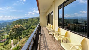 Vue depuis le balcon