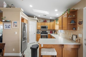 Private kitchen - Lake Havasu Getaway w/ Boat Parking & Pool - Sleeps 10! (Lake Havasu City)
