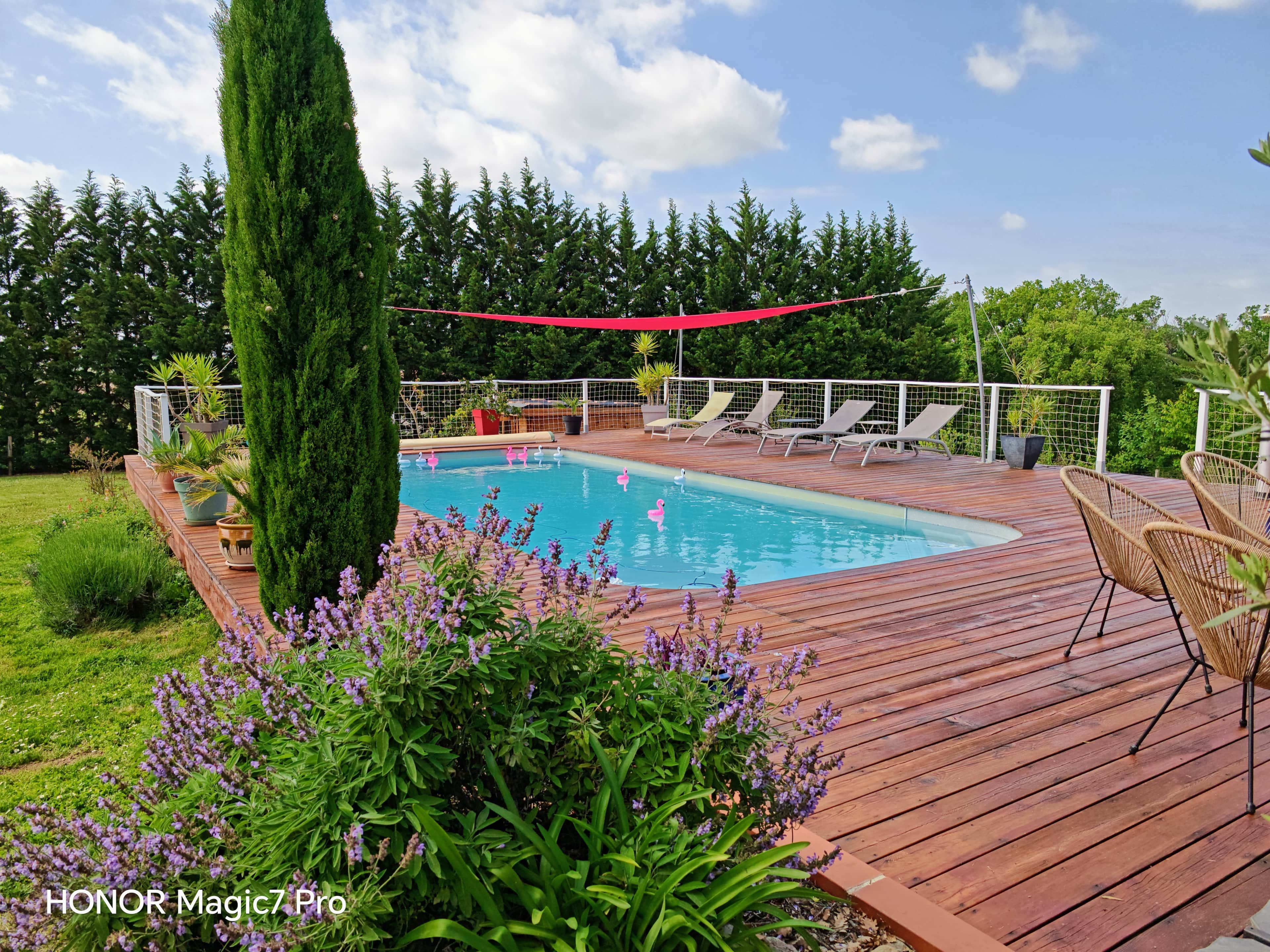 Piscine chauffée