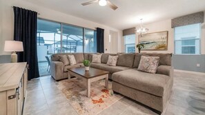 Living area - Solara Resort - 5121 (Kissimmee)