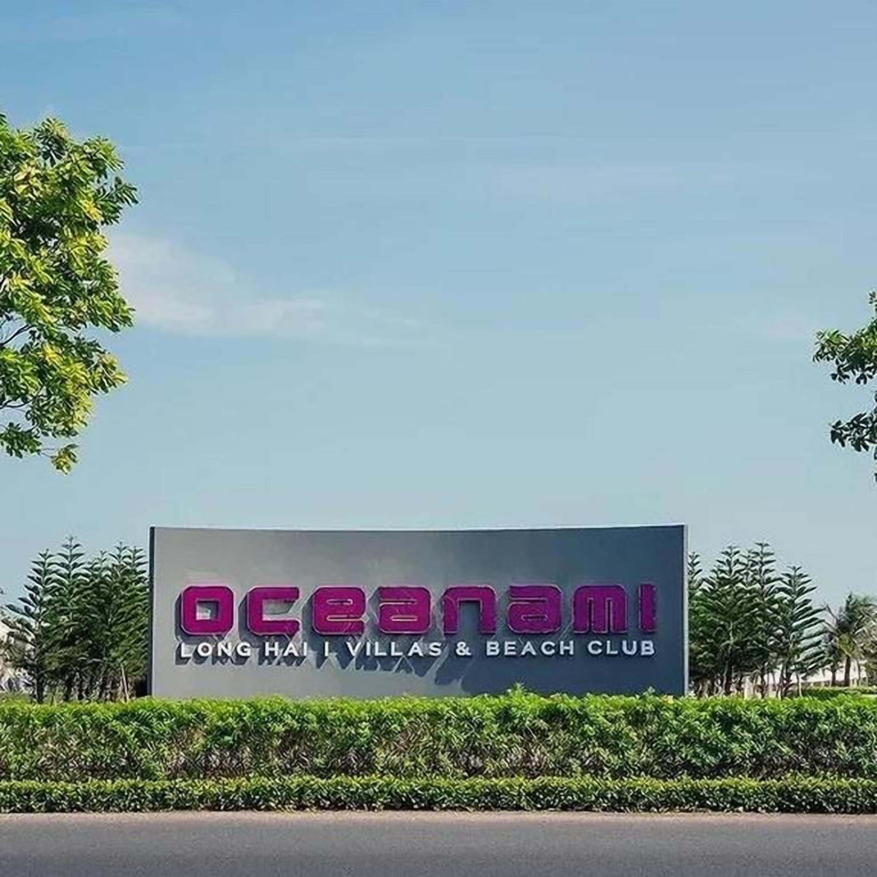 Señal de Oceanami Long Hai Villas & Beach Club.