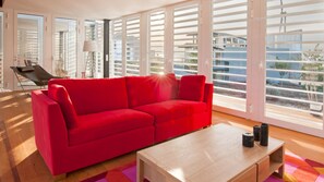 Living area - Casa Alisio - stunning bioclimatic 2 bed villa - Sea views - 50m to the beach (Granadilla)