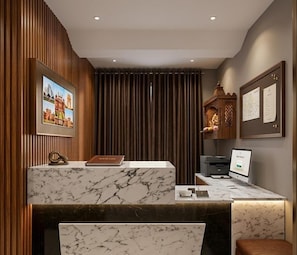 Reception - Hotel Black Rose Near Rajiv Gandhi Cancer Hospital (Delhi)