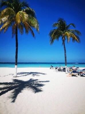 beach view - Wonderful Beachfront Condo in Cancun Hotel Zone (Cancún)