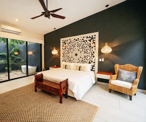 Oasis habitación 1 - The Oasis | Gated Community Beach Villa with Playground and Private Pool (Tamarindo)