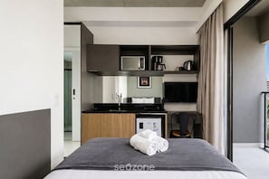 Room - Well-located Studio w/ Terrace Vnu0320 (São Paulo)