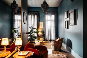 Common areaCommon Area | Common Area with TV and Lounge Seating | Second Floor 2nd floor - Award-Winning 8BR Suite Near FQ | Heated Pool/Spa (New Orleans)