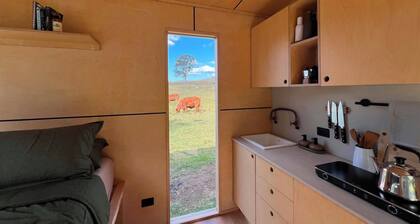 Off-grid tiny home on the creek