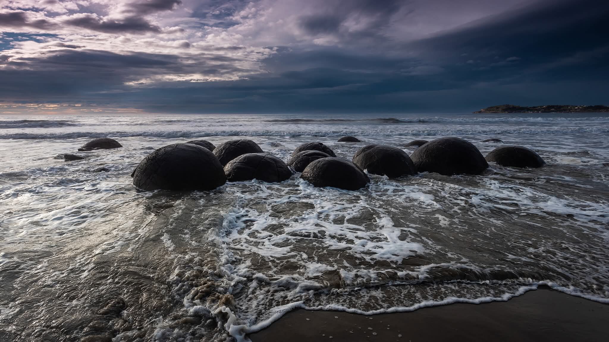Moeraki Boulders - only a 12 minute drive up the road