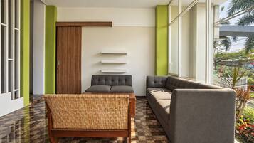 Sala de estar en el lobby