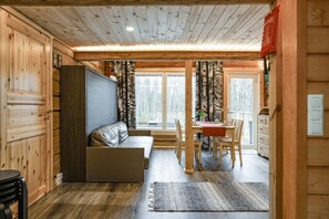 Living room - Arctic Sauna & Aurora Retreat By Lapland Host (Rovaniemi)