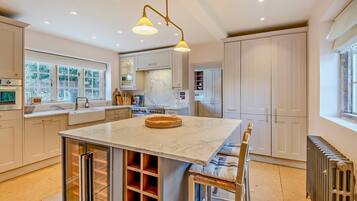 Bright country kitchen ideal for cooking and gathering