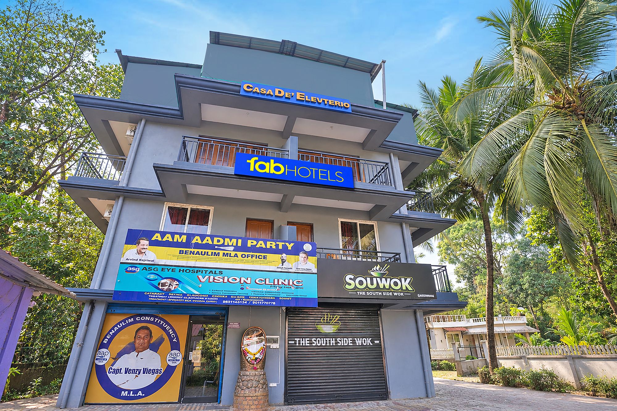 Front of property