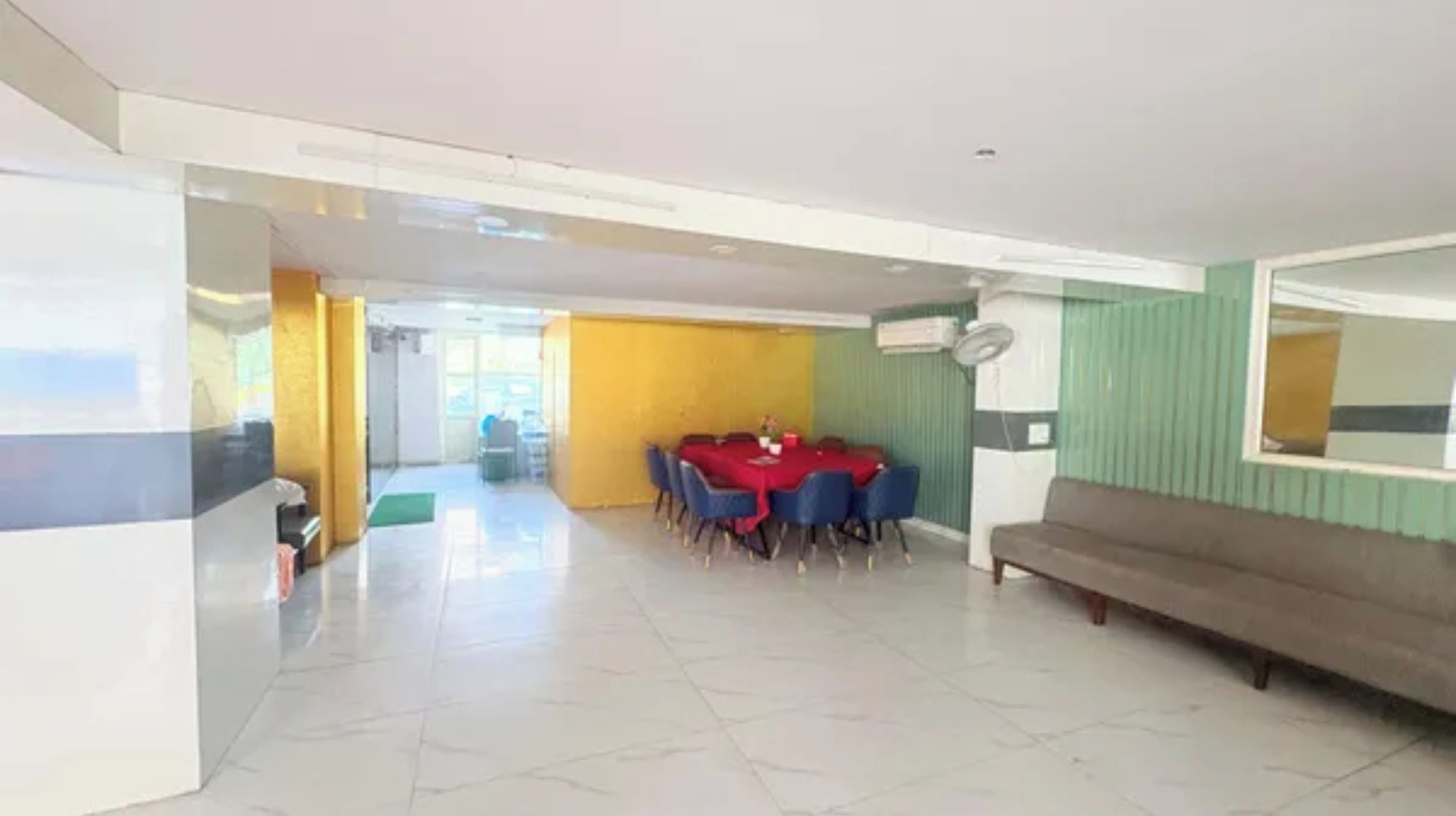 Sala de estar en el lobby