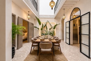 Dining - Riad privé MASKAT (Marrakech)