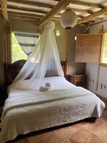 Bamboo House Near the Beach