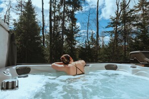Bain à remous extérieur