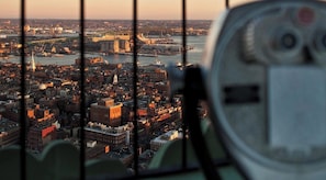 Blick von der Unterkunft