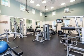 Fitnessbereich