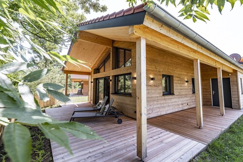 Ebenerdiges Chalet im Vital Camp Bayerbach