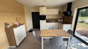 Private kitchen - Osmose Spa Lodge (Ingwiller)