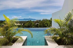 Pool - Casa Mui 3 Bed Seaview Infinity Pool (Koh Samui)